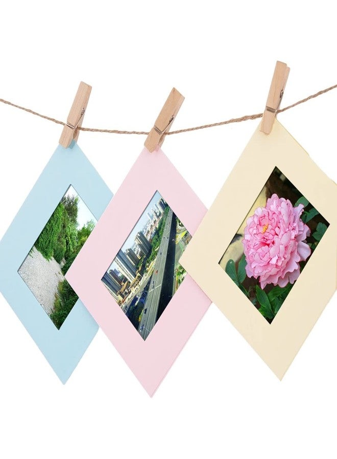 ecofynd 100 pcs Mini Natural Wood Pin for Photos, Wooden Small Photo Clips, Mini Close Pins for Pictures, Display Artwork, Little Baby Shower (CS3001) - Image 2