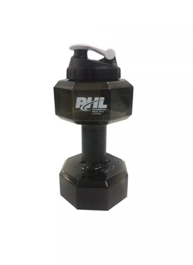 PHL - Dumbbell water bottle black 2.2 liters - Image 1