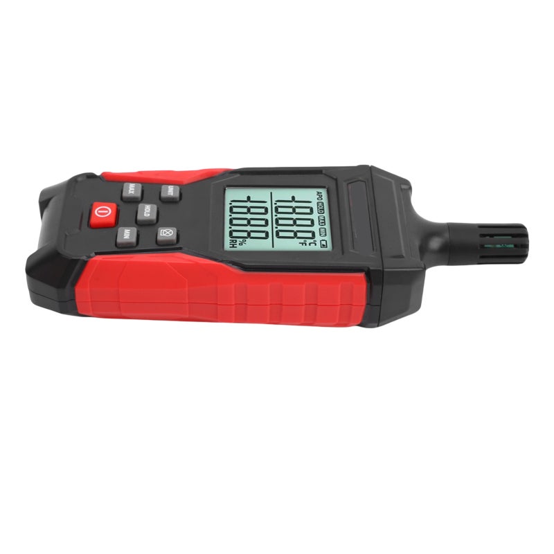 TASI Digital Temperature Humidity Meter Electronic Detector with Backlit Data Hold Handheld Accurate Hygrometer - Image 5
