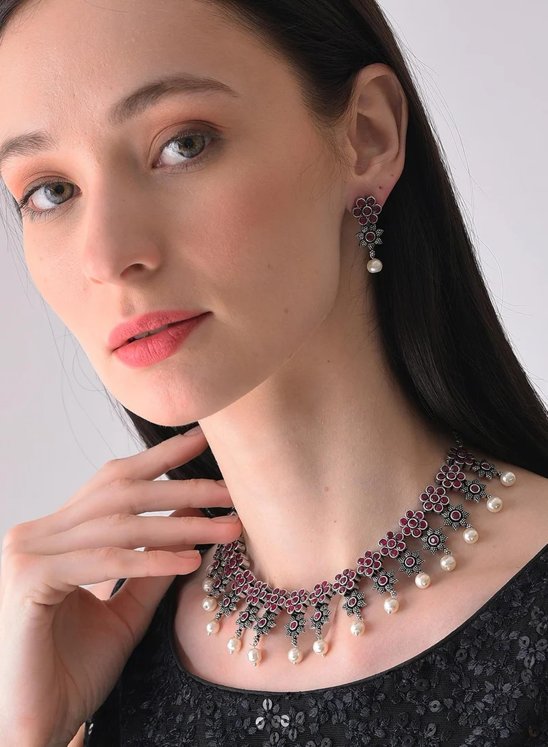 سوهي طقم مجوهرات صناعية للسهرات