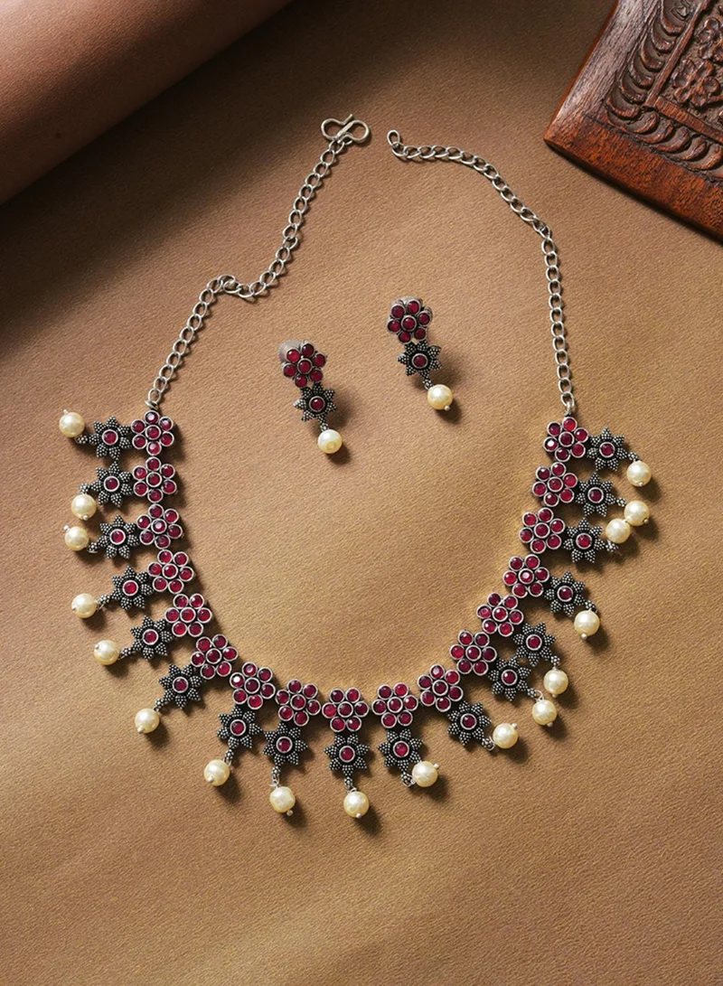 سوهي طقم مجوهرات صناعية للسهرات