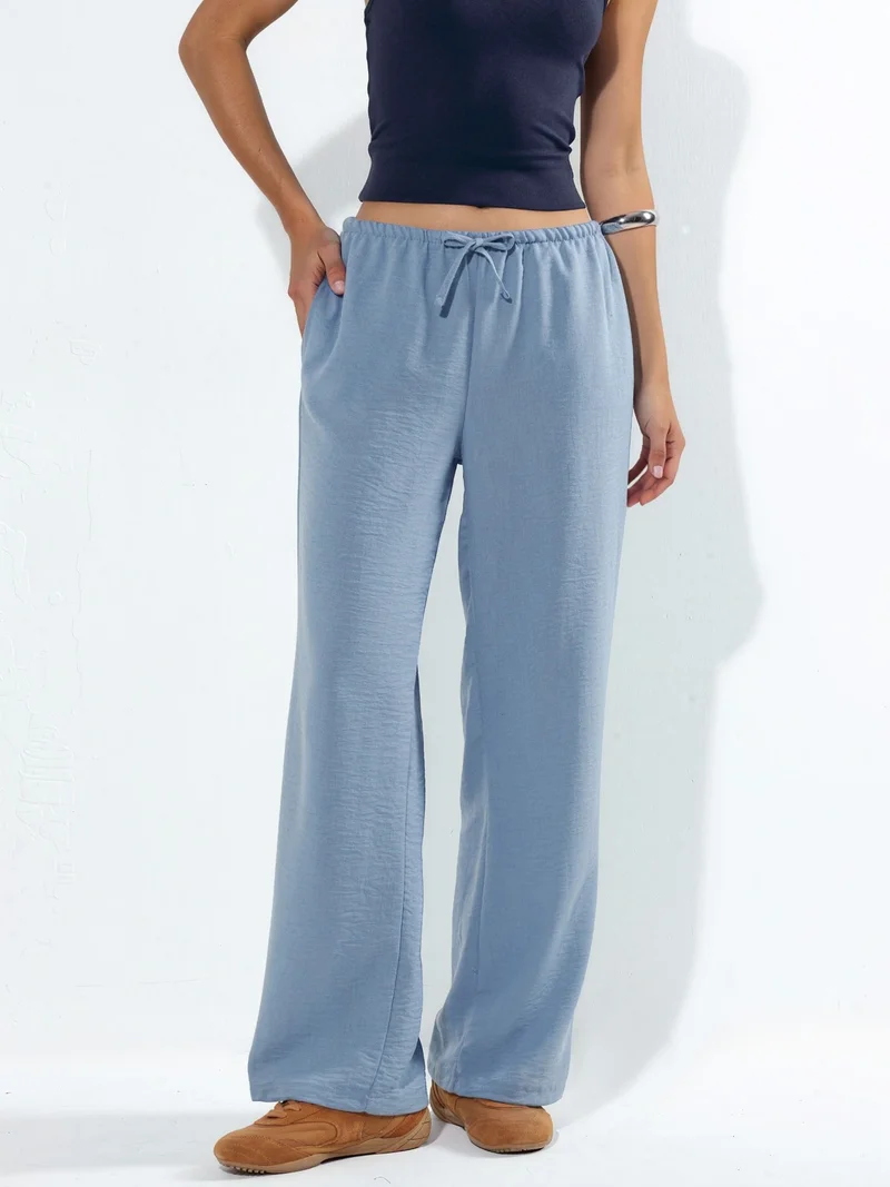 بوسيم BUSEM Women’s Straight-leg Woven Trousers