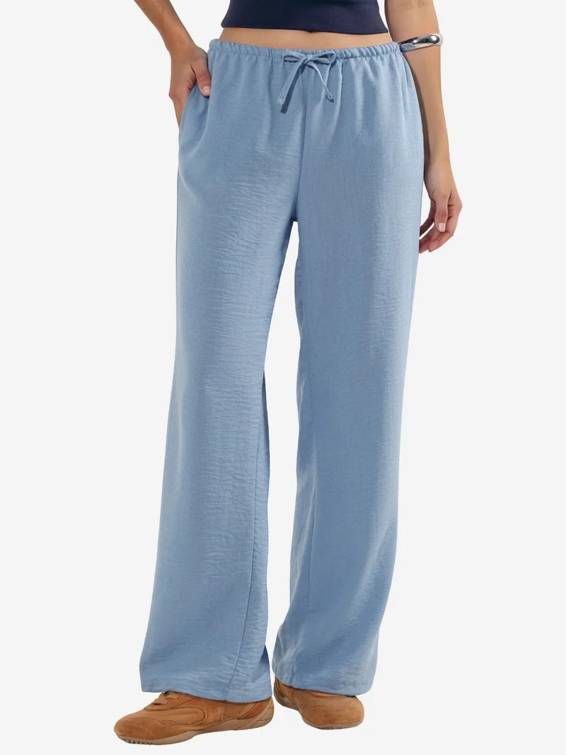 بوسيم BUSEM Women’s Straight-leg Woven Trousers