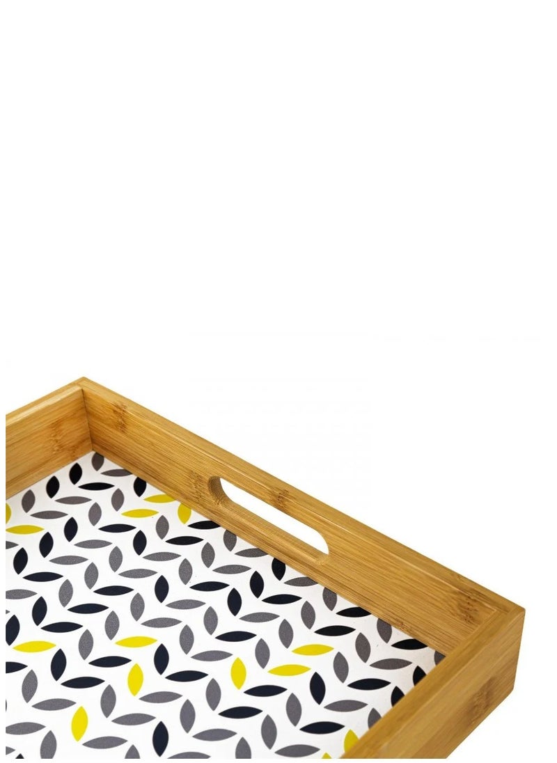 BASURRAH A rectangular serving tray made of wood  - Image 3