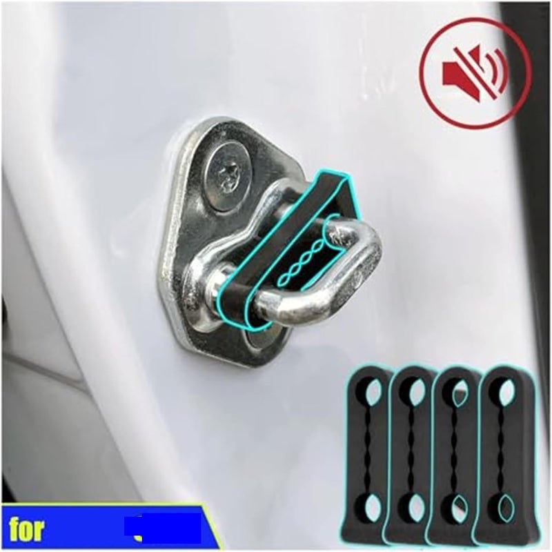 DEMULAX Car Door Lock Sound Deadener Damper Buffer - Image 5