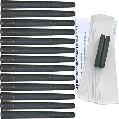 Tacki Mac Grips Tacki-Mac Arthritic Serrated Oversize (+3/32) Golf Grip Kit (13 Grips, Tape, Clamp) - Image 1