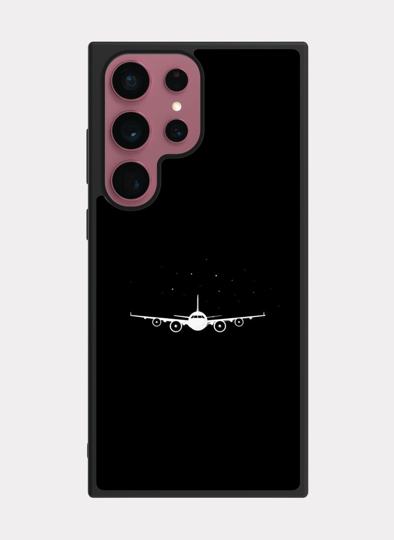 PXLAAT Samsung Galaxy S22 Ultra case cover Airplane - Image 1