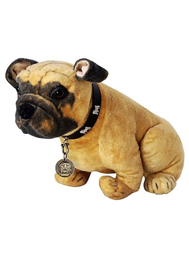 طوق ذهبي عتيق للحيوانات الأليفة، علامة نحاسية دائرية مستوردة، قلادة للجراء والكلاب (صغير، تصميم 02) - Image 3