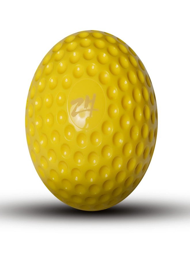 Furlihong 9-Inch Sting-Free Dimpled Training Baseballs for 898BH, 636BH, 737BH, 767BH, 698TPCBH Machines, 5.11 oz/pcs, 2.9 Inches Diameter, by The Dozen, Yellow - Image 1