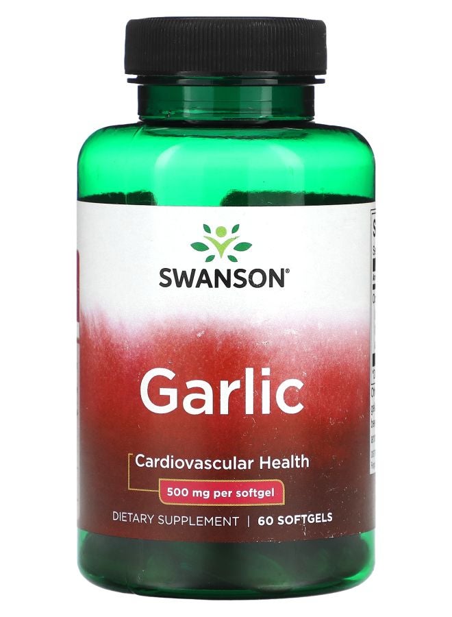 SWANSON Garlic 500 mg 60 Softgels
