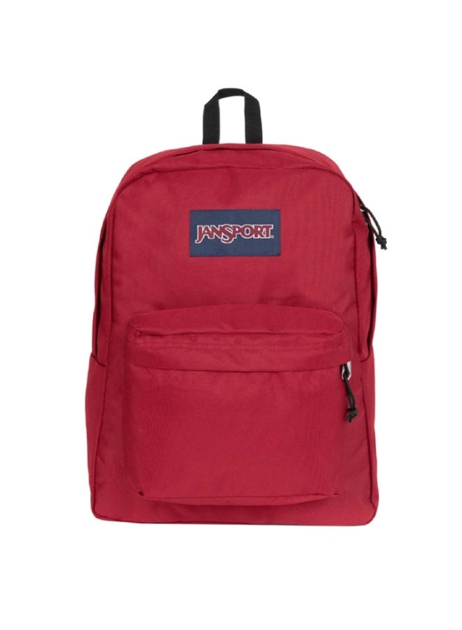 JanSport Unisex Fashion Backpack SuperBreak One Red Tape - Image 1