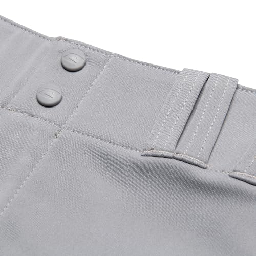 Champro Standard Triple Crown Open Bottom Adult Baseball Pants, Grey, Royal Pipe, Large - Image 5