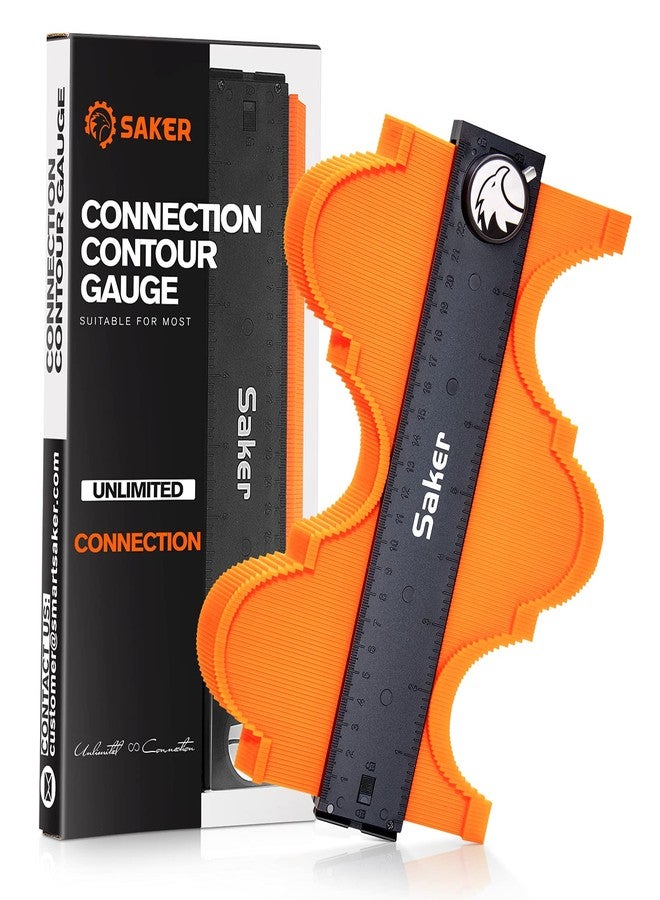 Saker Connection Contour Gauge-Contour Gauge with Lock 10 inch- Must Have Tool for DIY Handyman - Image 1
