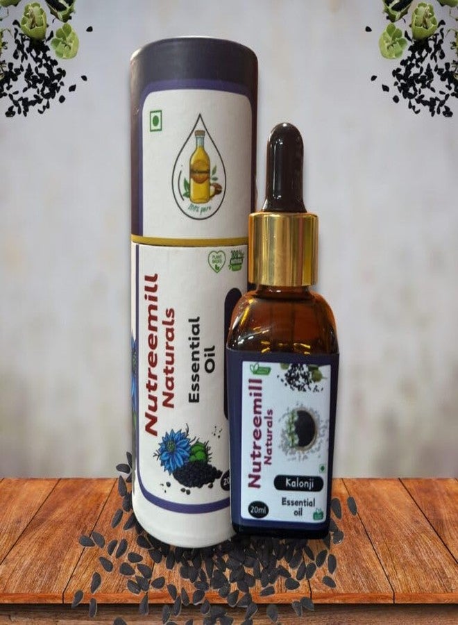Nutreemill Naturals Kalonji Essential oil, 100% Natural, 20 ml - Image 1