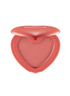 lilybyred Luv Beam Cheek(Ad) (05_French Marsala) Heart Shaped Powder Blush With Shimmer Naturallooking Flush Longlasting Radiance Korean Beauty  - Image 2