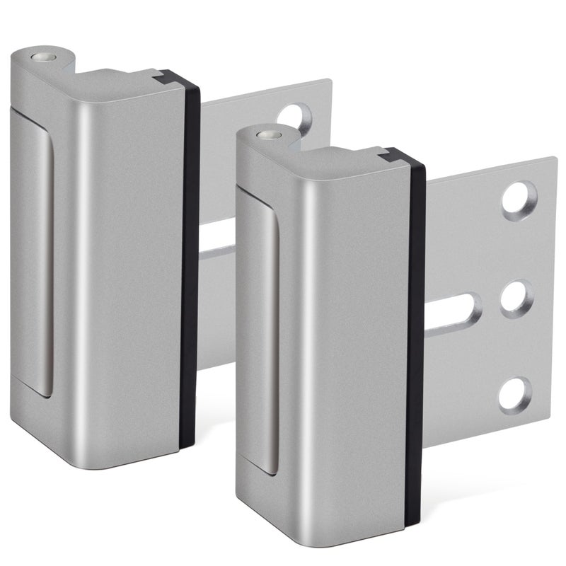 Kirphealy Home Security Door Lock, 2 Pack Door Reinforcement Locks for Front Door, Upgraded Door Latch Withstands 800lbs of Force, Prevents Unauthorized Entry, Easy to Install, Perfect for Solo Living - Image 1
