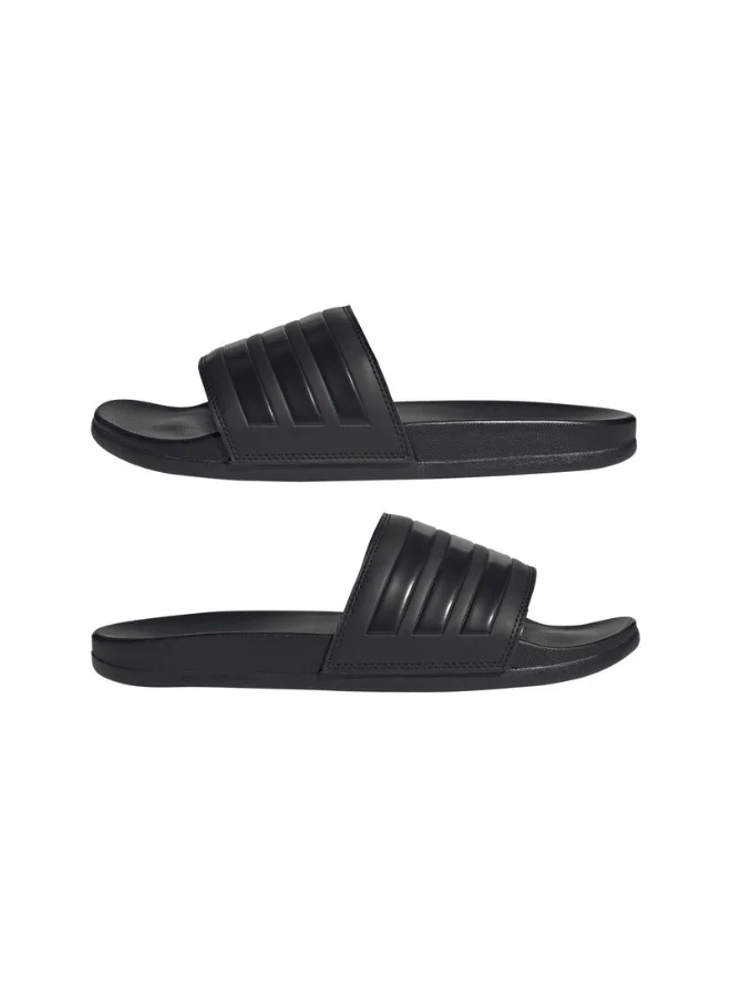 Adidas Adidas Adilette Comfort U Black Sportswear Sandals/Slippers For Unisex