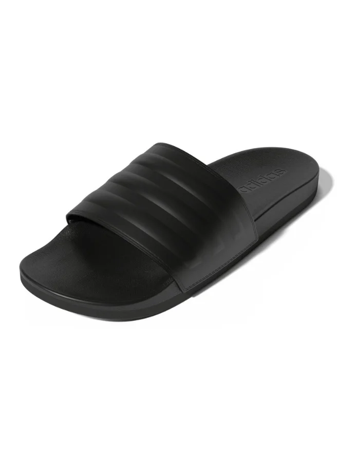 Adidas Adidas Adilette Comfort U Black Sportswear Sandals/Slippers For Unisex