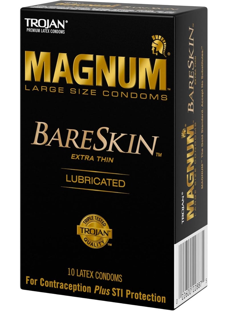 واقيات ذكرية كبيرة الحجم من ماغنوم بارسكين - 10 قطع - Image 2