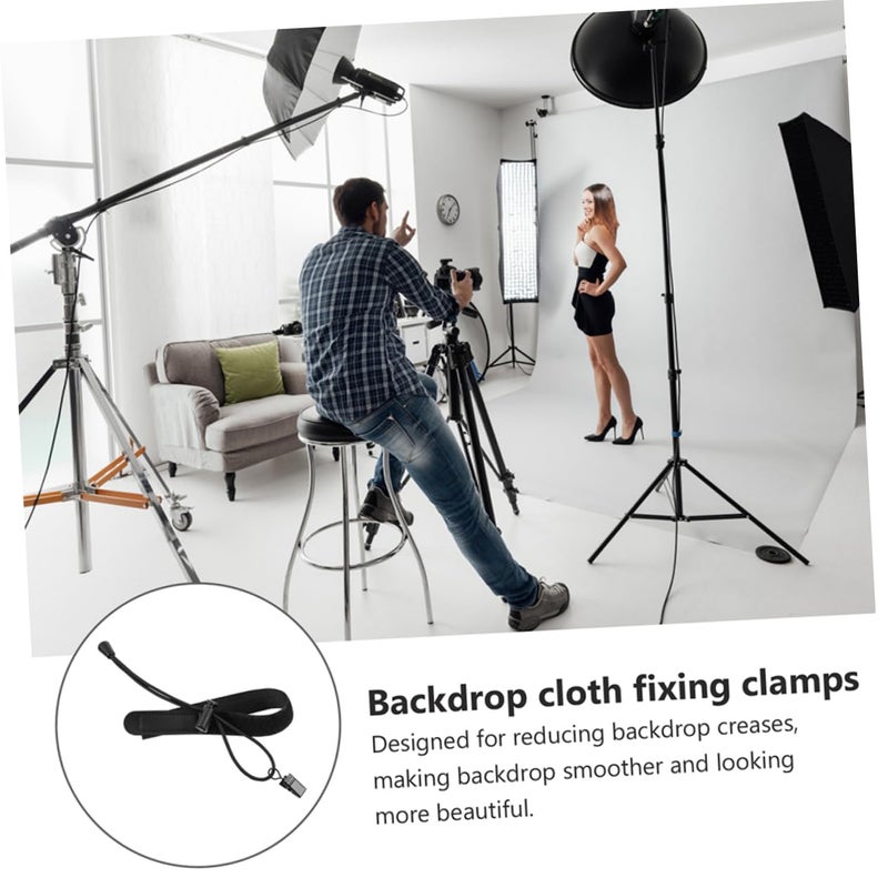 4 Pack Durable Backdrop Clips For Photography Background Wrinkle Removal Easy Installation - Image 4