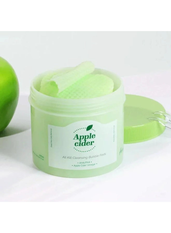 Ariul Apple Cider Vinegar Bubble Cleansing Pads – 60 Pads | 150ml - Image 4
