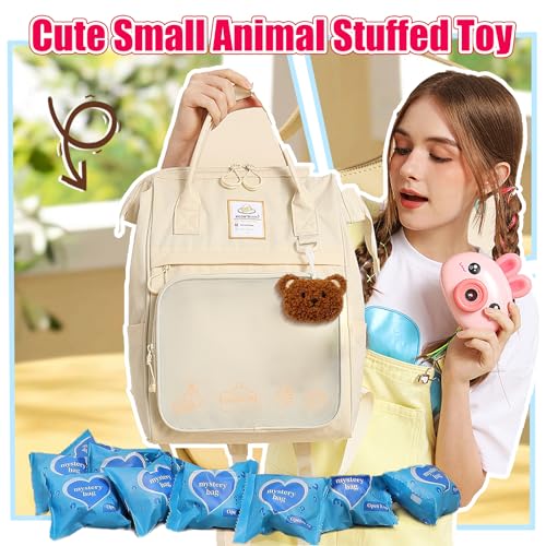 CIYOJA 24Pack Mini Stuffed Animals Blind Bags Bulk Small Stuffed Animals for Kids Cute Plush Keychains Party Favors for Kids Classroom Prizes Claw Machine Toys Birthday Gifts - Image 5