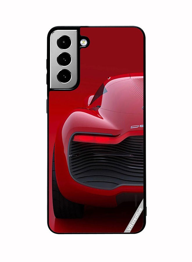 VR CREATIVE Protective Case Cover For Samsung Galaxy S21 FE 5G Car Design Multicolour - Image 1