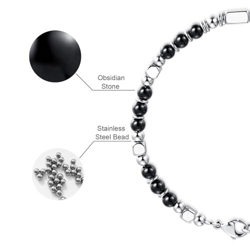 SIUMAL Beaded Bracelets for Women - Silver and Gold Boho Bracelets, Trendy Jewelry Gifts for Lover, Mom, Friends - Image 5