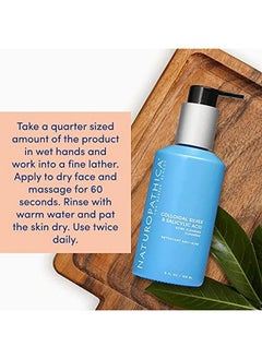 Naturopathica Colloidal Silver & Salicylic Acid Acne Clearing Cleanser Daily Facial Cleansing Wash Vegan Made In Usa 5 Oz. (150 Ml)  - Image 5