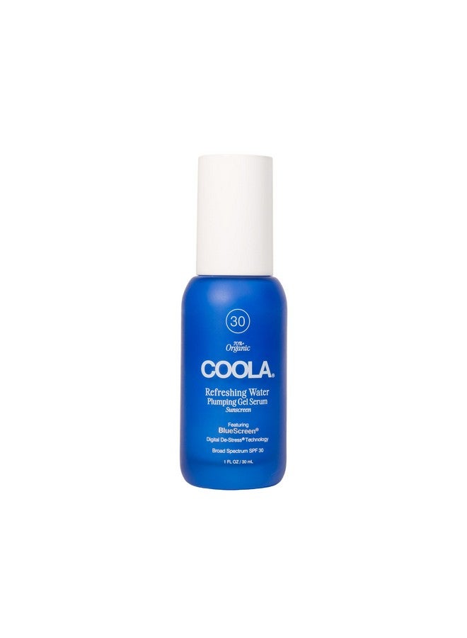 COOLA Refreshing Water Plumping Gel With Spf 30 Dermatologist Tested Face Sunscreen With Hyaluronic Acid Organic Aloe And Coconut Water 1 Fl Oz - Image 1