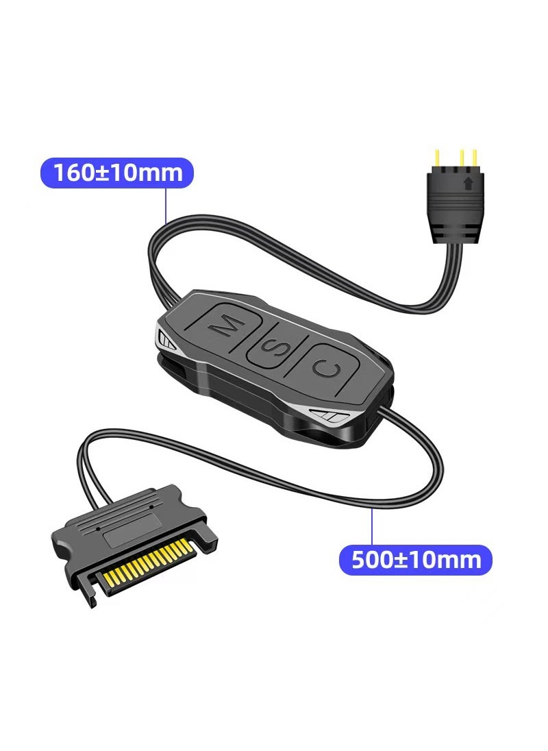 Generic Prism ProRS Gen7 ARGB Sync Silent PWM Fan Argb simple controller 