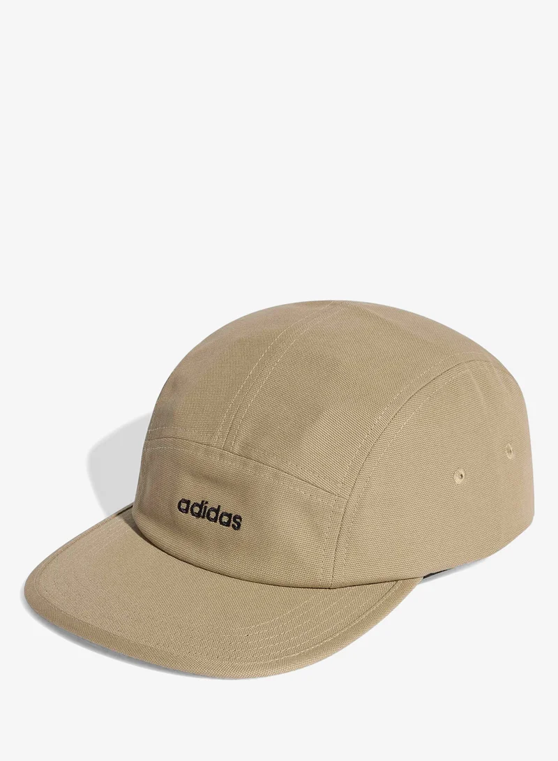adidas قبعة قماشية بخمس لوحات