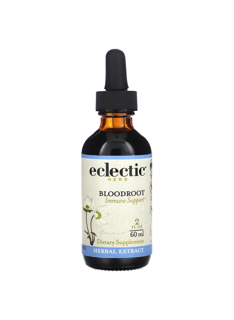Eclectic Herb Bloodroot Extract, 2 fl oz (60 ml)