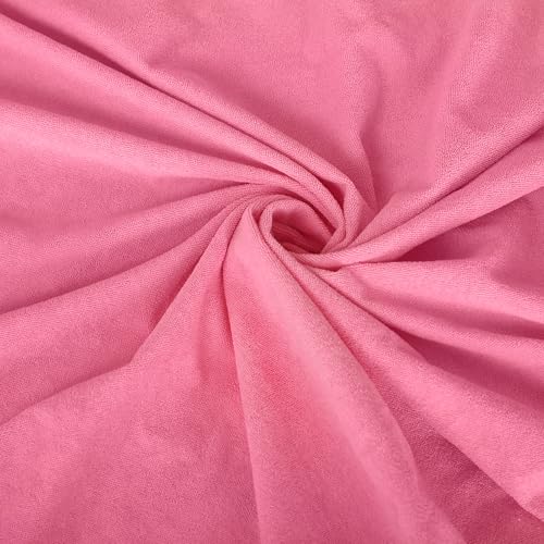 Daksh 100% Waterproof Mattress Protector Twin Bed, 72x48 Inch |Ultra Soft Cotton Feel Terry Mattress Cover, Breathable - Hypoallergenic Fitted Bed Protector - 72"x48", 6x4 Feet, Twin Size, Pink - Image 5