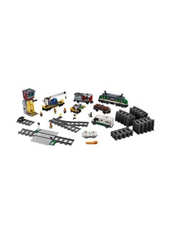 LEGO قطار شحن المدينة 60198 لعبة للأطفال (1,226 قطعة)  - Image 4