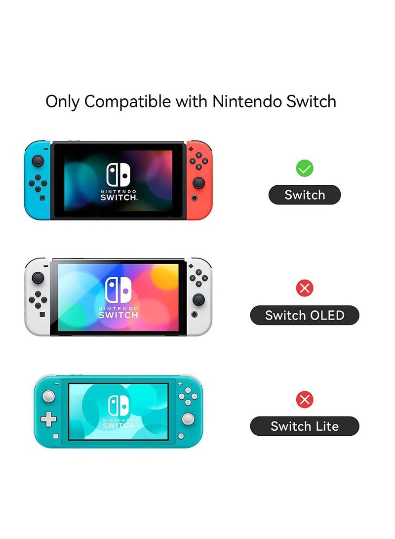 Y&D SYOSI Cute Plush Protective Case Cover for Nintendo Switch, Shock-Absorption and Anti-Scratch Compatible with Switch 2017 - Image 2