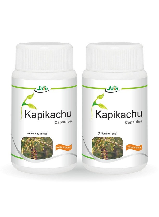 Jain Kapikachu Capsules|Natural Supplement for Energy & Wellness| 60 Count,Pack of 2 - Image 1