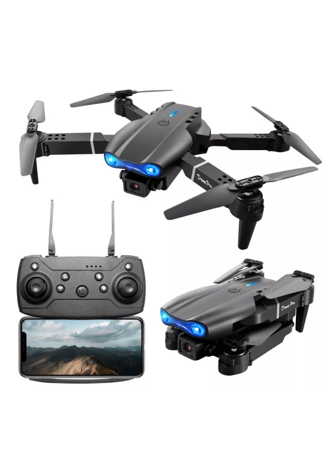 E99 Foldable Drone with Dual Camera, Obstacle Avoidance, WiFi FPV, Altitude Hold & Headless Mode – Remote Control - Image 5