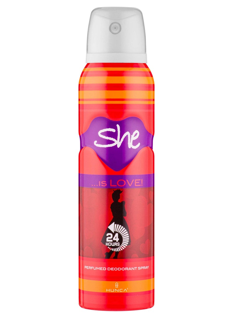 She Deodorant Spray Is Love For Women - 150 Ml - Image 2