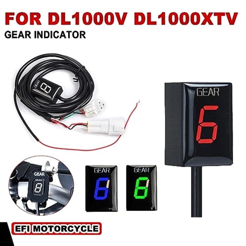 Wivplex Motorcycle 1-6 Speed Gear Indicator - Image 2