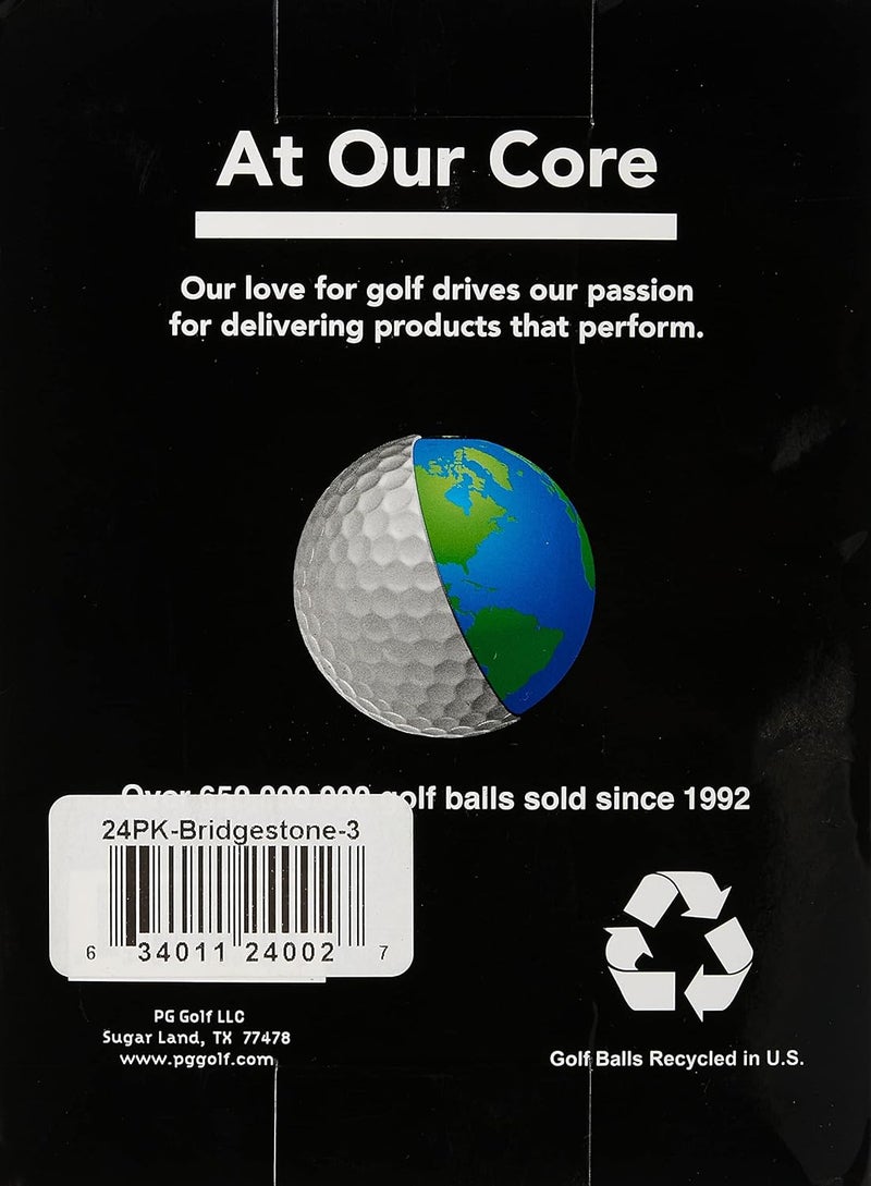Bridgestone Reload Recycled Golf Balls (24-Pack) of Golf Balls, White - Image 3