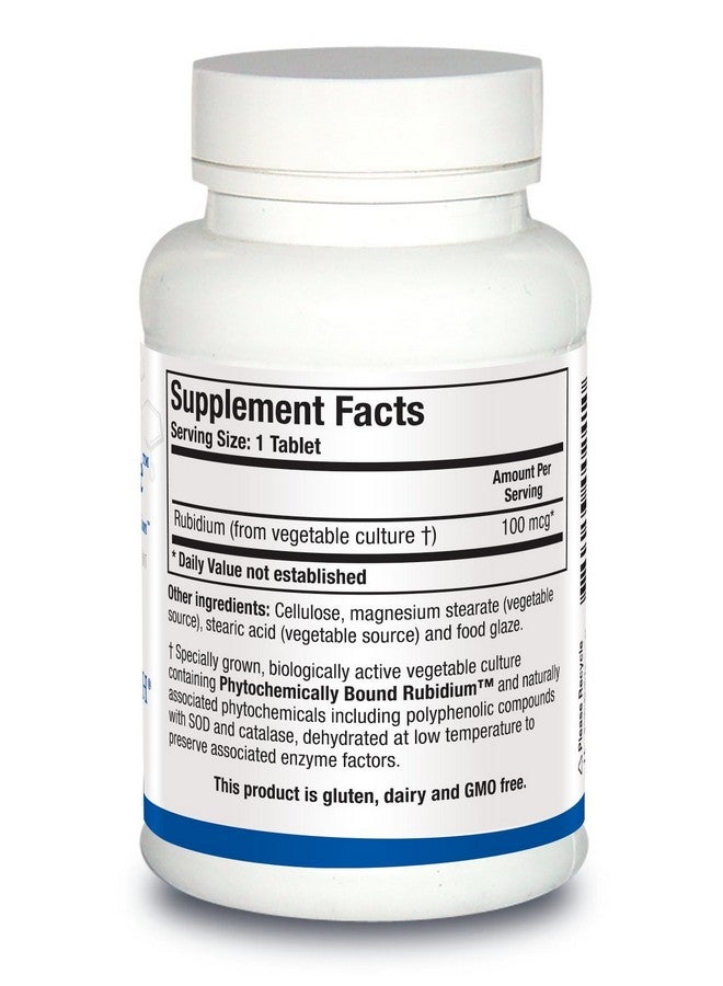 Biotics Research Biotics Research Rb Zyme Whole Food Rubidium Source, Ultra Trace Mineral, Glandular Health. 100 Tablets - Image 2