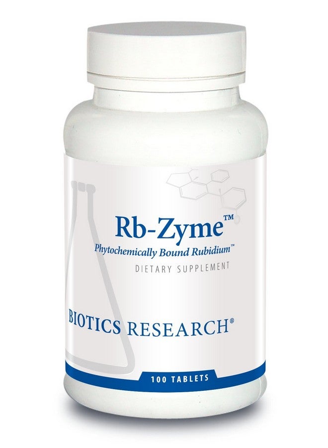 Biotics Research Biotics Research Rb Zyme Whole Food Rubidium Source, Ultra Trace Mineral, Glandular Health. 100 Tablets - Image 1
