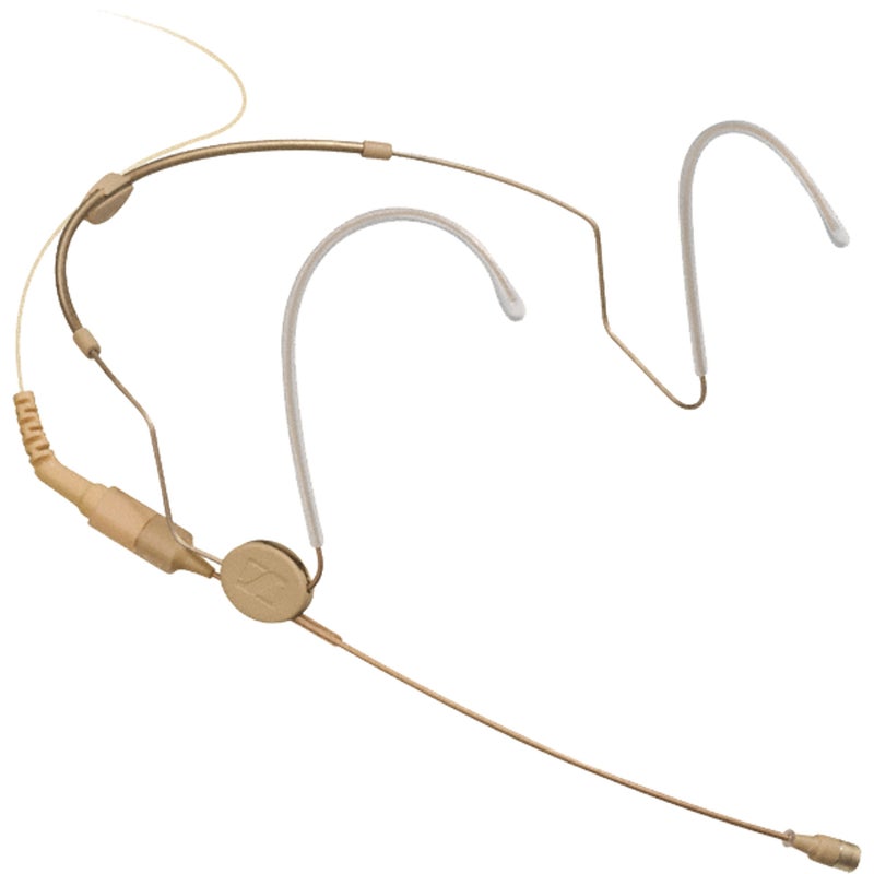 Sennheiser سينهايزر Hsp 2-Ew-3 ميكروفون محمول على الرأس متعدد الاتجاهات (بيج) UHF | طوق رقبة قابل للتعديل وخفيف الوزن | 130 ديسيبل SPL | مقبس EP | مثالي للمرحلة، الخطاب، المسرح، البث والعرض - Image 5