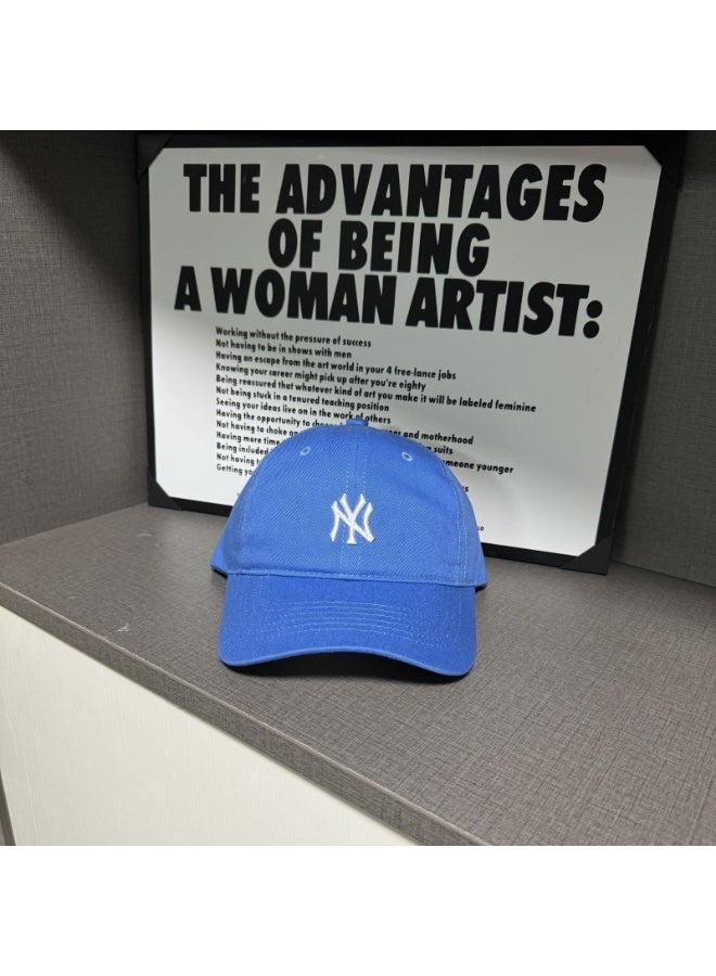 Embroidered Baseball Cap – Retro Washed Cotton, Face-Framing Brim & All-Day Comfort