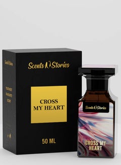 Scents N Stories Cross My Heart | Luxury Perfume For Men | Long Lasting Perfume | 50ml  - Image 2