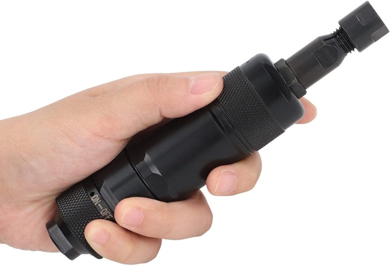 Pneumatic Die Grinder, Air Powered Grinder Tool, High Speed Alloy Steel Pneumatic Grinder for Metal Trimming, with 6mm Collet Size and 24000RPM No Load Speed, Ideal for Metal Parts (Japanese Style) - Image 3
