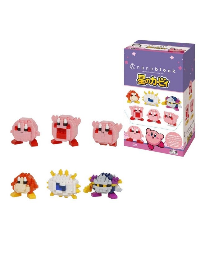 Nanoblock nanoblock - Kirby (Box of 6) [Kirby], nanoblock Mininano Series Building Kit  - Image 1