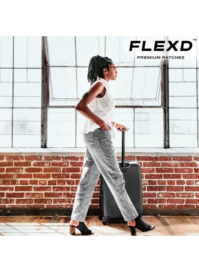 Flexd Libre 3 Sensor Covers Waterproof, Freestyle Adhesive Patches (Pack of 30) Round, Black - Image 5