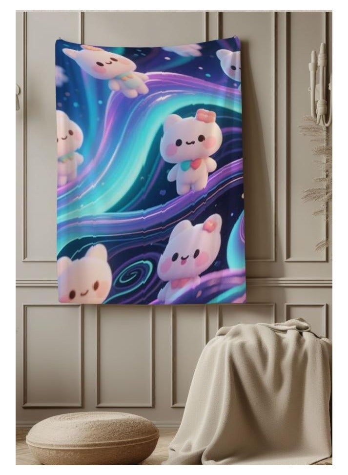 general Flannel thin blanket (warm and comfortable, suitable for sleep, gaming, dust removal and sandproof) 150cm*200cm - 417 - Image 5